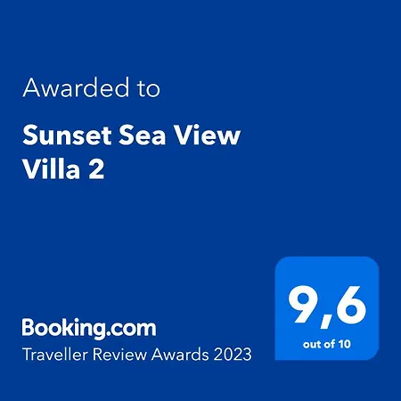 Villa Sunset Sea View 2